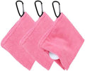 3Pcs Golf Ball Towel 5.5"x5.5" by YELARXI