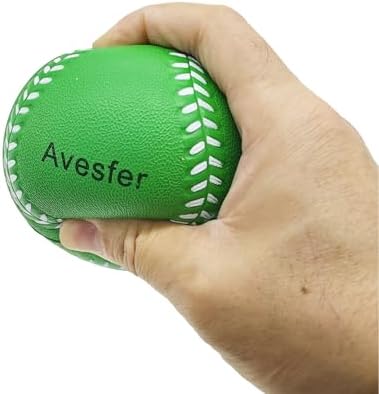 Practice Foam Softballs 11 inch Soft Oversize Foam Baseballs Hitting 6 Pack - Image 4
