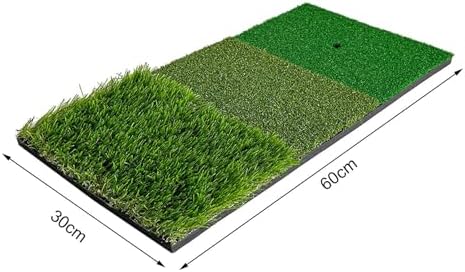 Golf Hitting Mat Swing Mat Portable Home Use Training Matt Driving Range Mat PP - Image 4