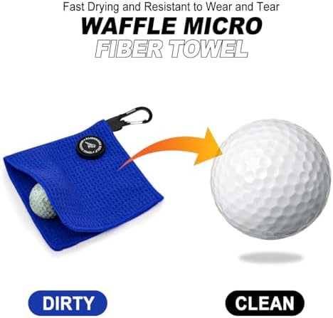 Small Magnetic Golf Towel Golf Gifts Golf Accessories - Image 5