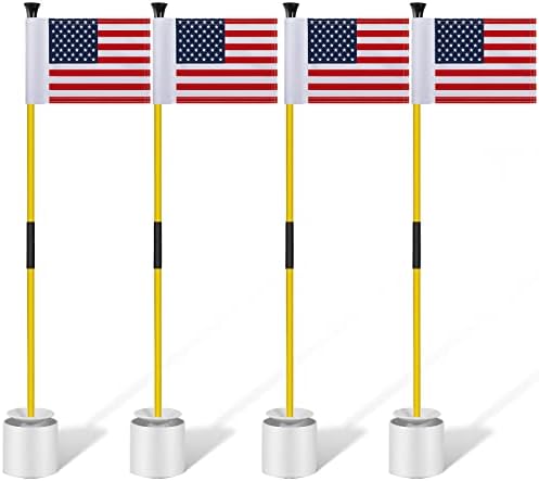 Meooeck 3 Pack Golf Flag Cup Set by Meooeck