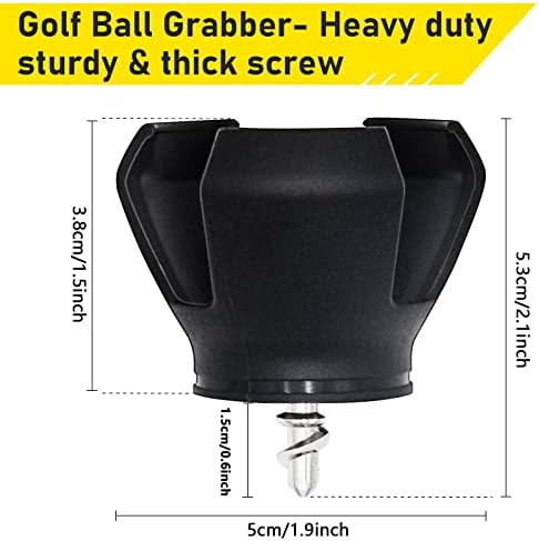Golf Ball Picker Upper for Putter Suction Cup, Back Saver Golf Ball Retriever - Image 4