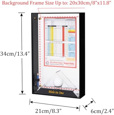 Hole in One Golf Ball Display Case - Image 4