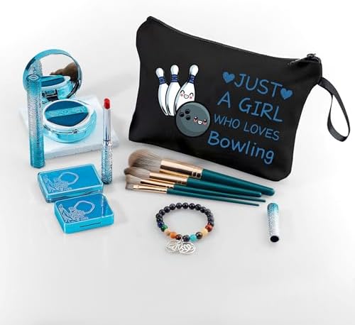 Bowling Accessories for Women, Small Travel Makeup bag - Image 5