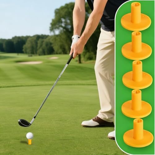 Rubber Golf Tees for Mats Adjustable Height Golf Simulator Tees, Indoor Outdoor - Image 7