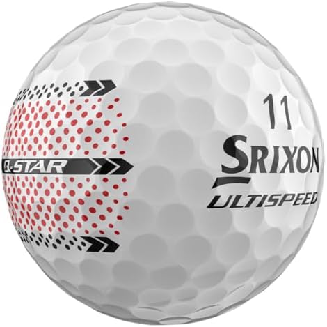 Srixon Q-Star Ultispeed Track Alignment Aid Golf Balls - Image 5