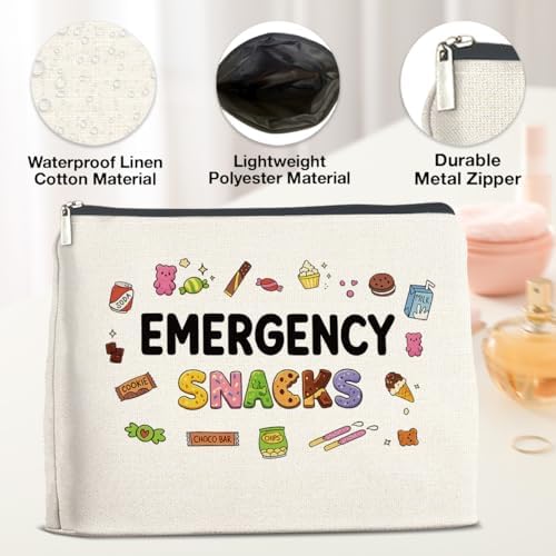 YeleY Snack Lover Gift Makeup Bag - Image 3