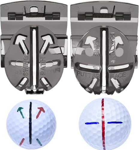 Precision 8 Pack Golf Ball Marker Golf Ball Line Drawing Marker 4Golf Ball - Image 3
