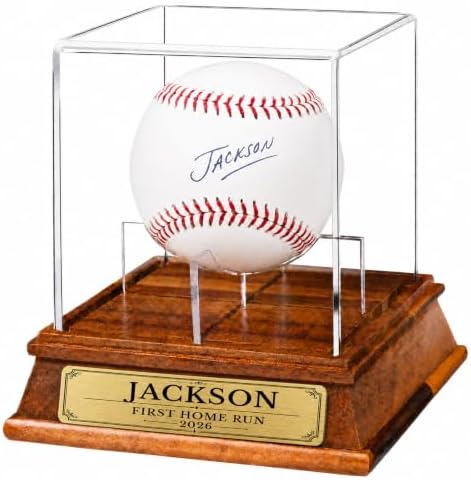 Custom Baseball Display Case by Unknown