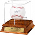 Custom Baseball Display Case by Unknown