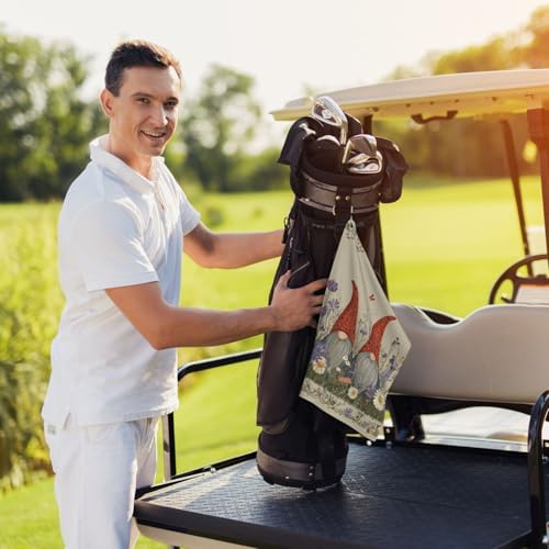 Gnomes Golf Towel Microfiber - Image 6
