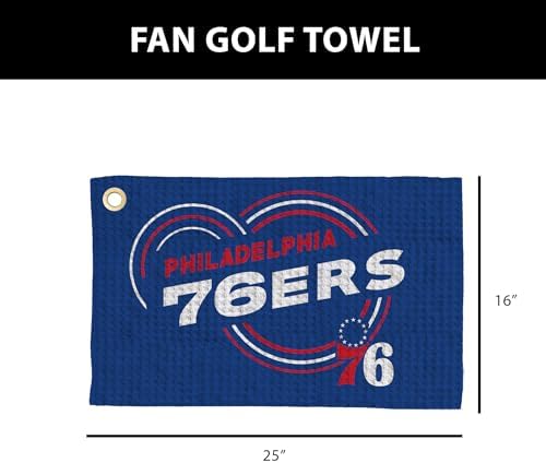 Northwest NBA Golf Towel – Official Licensed Microfiber Waffle Fabric, - Image 5