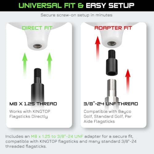 KINGTOP RGB Golf Flagstick Top Light - Image 6