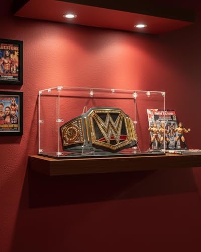 Acrylic Championship Belt Display Case – 3mm Clear Acrylic - Image 5