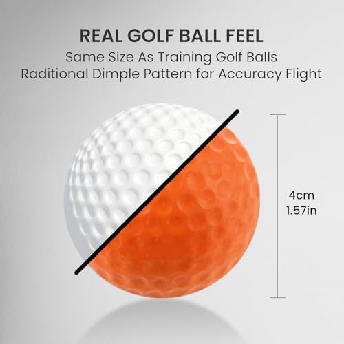 FINGER TEN Foam Golf Practice Balls Soft Indoor Outdoor - Image 5