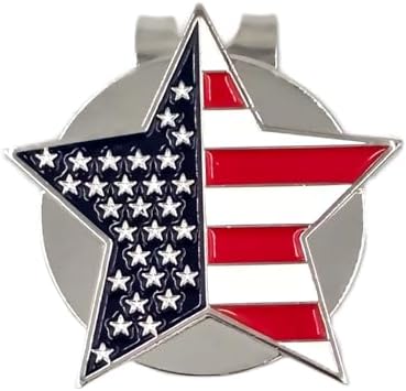 USA Flag & Patriotic Golf Ball Markers - Image 2