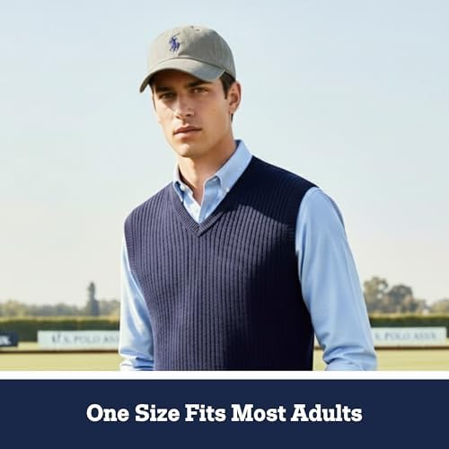 U.S. Polo Assn. Baseball Cap, 100% Cotton Adjustable Dad Hat - Image 5