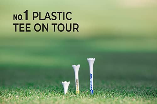 PrideSports PTS Plastic Golf Tees | 30 Count, 1-1/2 Inch | #1 Plastic Tee on - Image 5