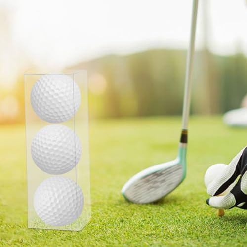 Golf Ball Gift Boxes, 3-Ball Foldable Plastic Set 6pcs - Image 5