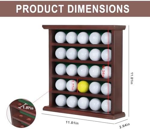 KCRasan 25 Golf Ball Display Case - Image 2
