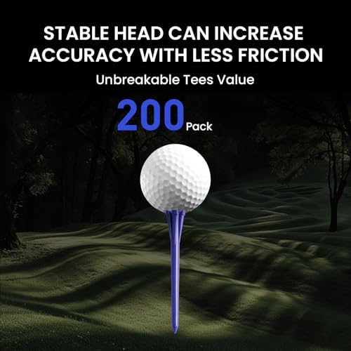 FINGER TEN Golf Tees Plastic Unbreakable - Image 2