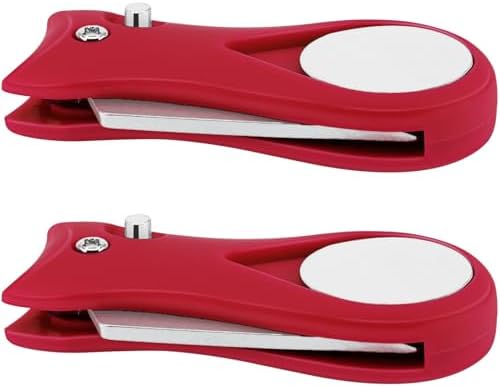 2 Pack Foldable Golf Divot Tool, Magnetic Turf Repair Tool by BENACES