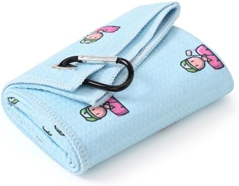 Mile High Life Fun Print Golf Towel 16x24in, Microfiber Waffle by MileHighLife