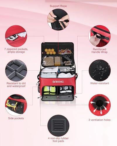 Golf Trunk Organizer, 2-Layer Storage - Image 3