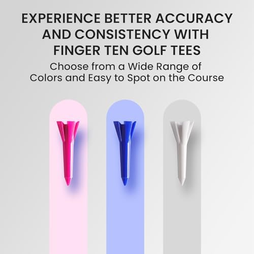 VEASAERS Short Golf Tees Plastic 1 1/2 inch - Image 6