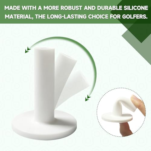 Rubber Golf Tees & Bamboo Tees Set, Various Specifications and Sizes - Image 6