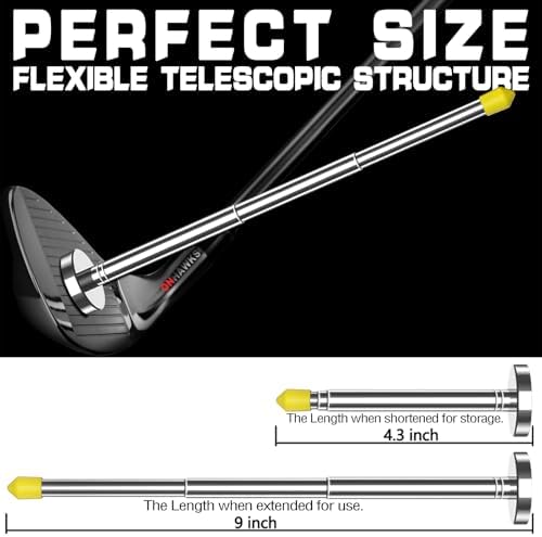 Telescopic Magnetic Golf Alignment Rods-Alignment Sticks-Swing Training Aid - Image 4