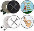 Adhere Golf Ball Markers with Strong Magnetic Hat Clip by Unknown
