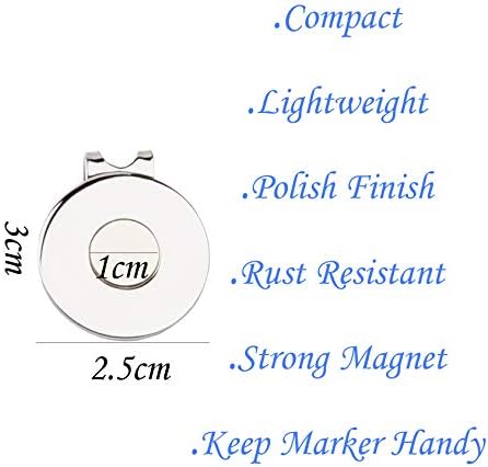 Eshan Magnetic Golf Hat Clips Ball Marker Holder - Image 2