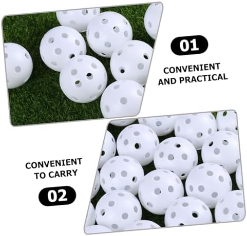 Milisten 25pcs High Visibility Golf Practice - Image 3
