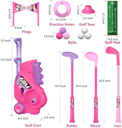 Liberry Toddler Golf Clubs Set Toy - Image 6