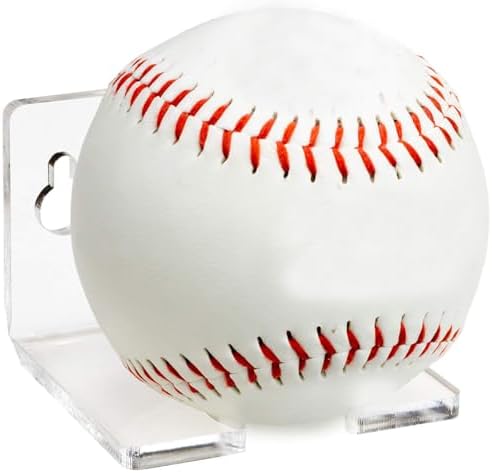 Better Display Cases Deluxe Clear Acrylic Baseball or Cricket Ball Wall Mounted by BetterDisplayCases