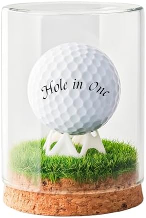 Rocalt Golf Ball Display Case, Glass Holder by Rocalt