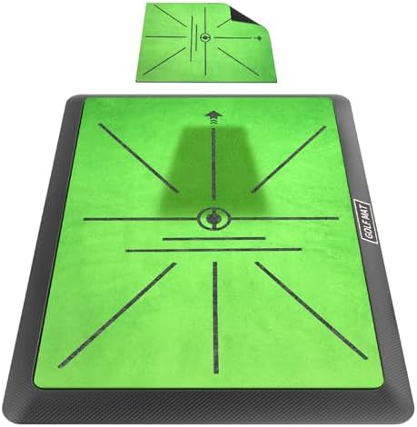 Golf Mat, Practice Outdoor Indoor by Jspotib