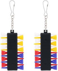 2 Sets Golf Tee Holder Kits, Creative Color Design Golf Ball Tee Organizer by Unknown