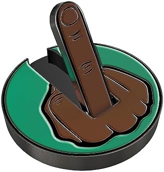Ultimate Middle Finger Golf Ball Marker | Magnetic Hat Clip | Alignment Ball by K9King