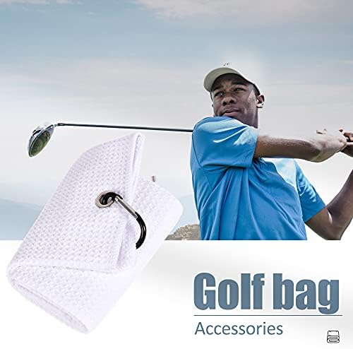 Mile High Life Microfiber Golf Towel, Waffle Pattern w Clip, Super Absorbent - Image 5