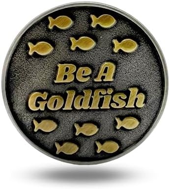 Full Metal Markers Be a Goldfish Magnetic Metal Golf Ball Marker - Image 2