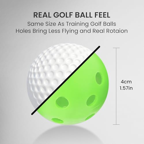 FINGER TEN Practice Golf Balls Limited Flight Training - Image 5
