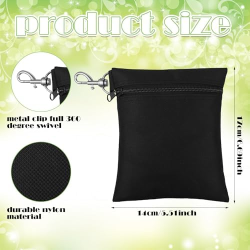 Shappy 3 Pcs Golf Tee Bag Pouch, 6.7x5.5 Inch - Image 2