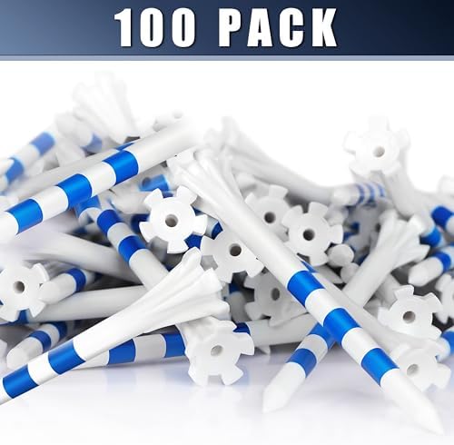 CHAMPKEY Advanced 5-Prong Plastic Golf Tees 120 or 100 Pack - Image 7