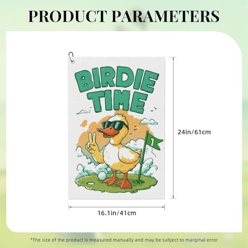 Cartoon Golf Towel Microfiber - Image 2