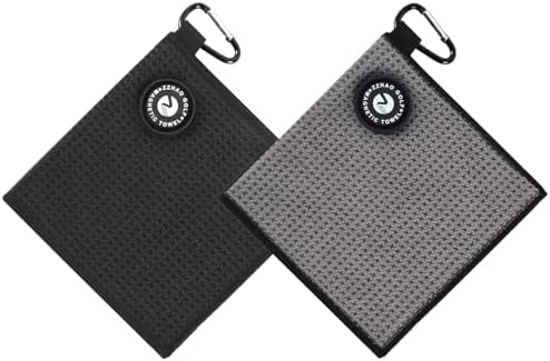 ZZHAO Magnetic Golf Towels, 5.5x5.5 in by Unknown