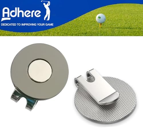 Adhere Golf Hat Clip Golf Ball Marker Holder Magnetic Golf Cap Clips Without - Image 4