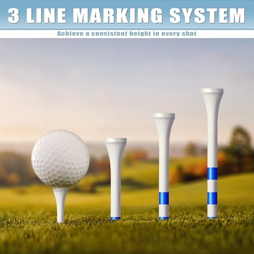 CHAMPKEY Premium Wood Golf Tees 200 Count - Image 5