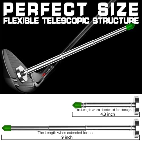 Telescopic Magnetic Golf Alignment Rods-Alignment Sticks-Swing Training Aid - Image 4